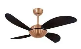 Ventilador De Teto Volare Cobre Fly Office 4 Pás - 