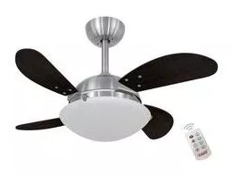 Ventilador Volare Fly Mini Tabaco  e Controle Remoto