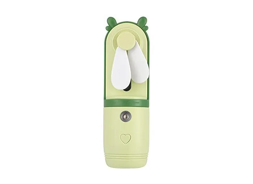 VORCOOL Handheld Ventilador Da Bruma Ventilador Umidificador De Viagem Steamer Facial Com Ventilador de Refrigeração Portátil para Camping Caminhadas Ao Ar Livre 