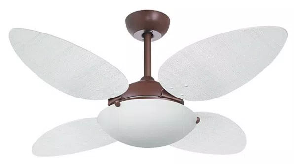 Ventilador de Teto VR Lux Volare Premium Pétalo Palmae 4 Pás