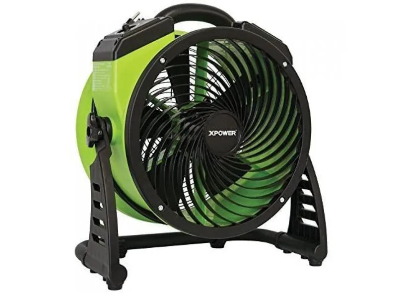 Ventilador De Piso Reforçado Para Sala Inteira Xpower Fc-200, 4 Velocidades, Verde 