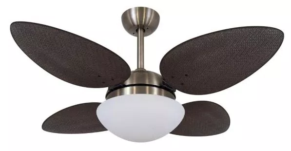 Ventilador de Teto Volare Mini Pétalo Palmae 91 cm 4 Pás