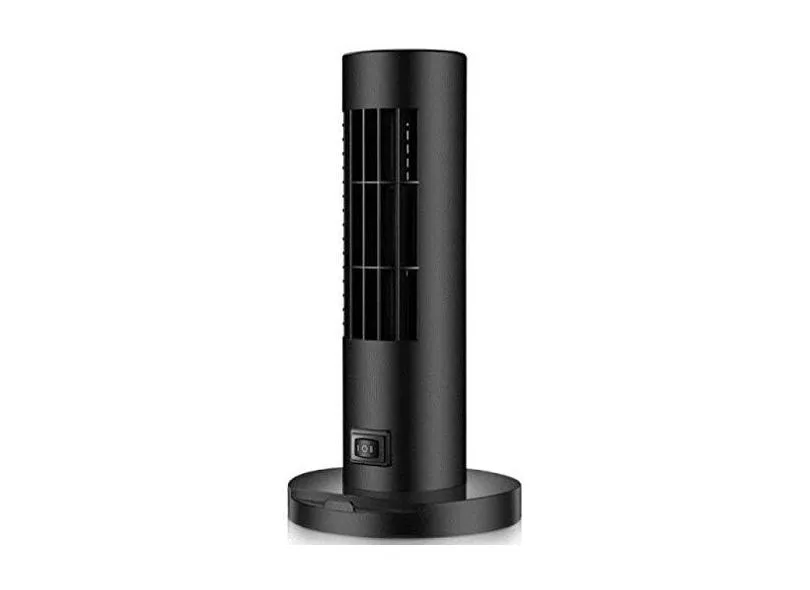 Mini USB Torre Ventilador Torre Ventilador de Ar-Condicionado Purificador Torre Sem Lâmina Ventilador de Mesa para Escritório em Casa 2 Configurações - Perfeito