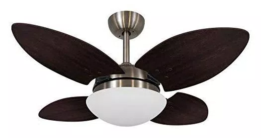 Ventilador De Teto Volare Bronze Vd28 Mini Pétalo Tabaco  Volare Volare  Bronze Pequeno