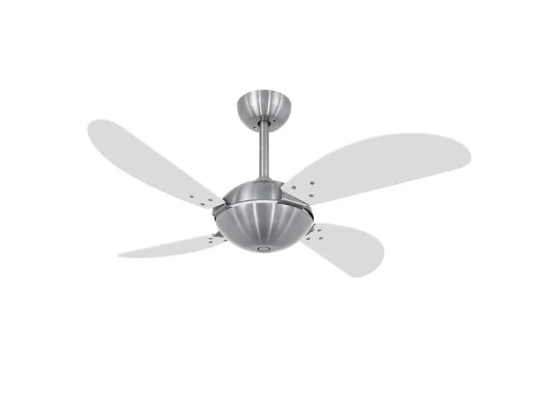 Ventilador De Teto Volare Escovado Fly Office 4 Pás 