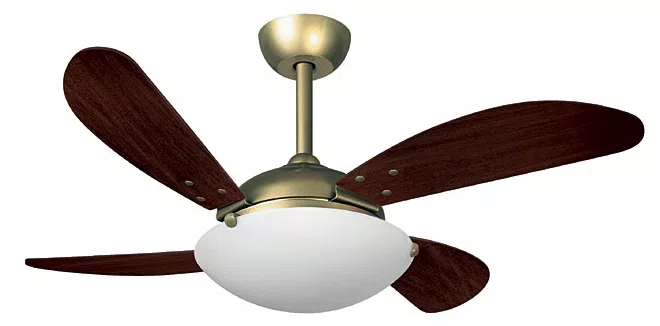 Ventilador de Teto VR Lux Volare Premium Gold 4 Pás