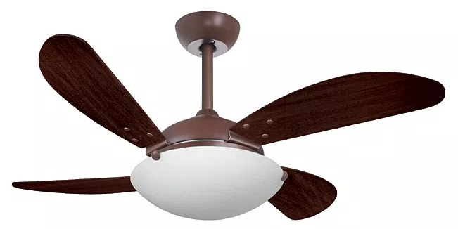 Ventilador de Teto VR Lux Volare Premium Café Fly 102 cm 4 Pás