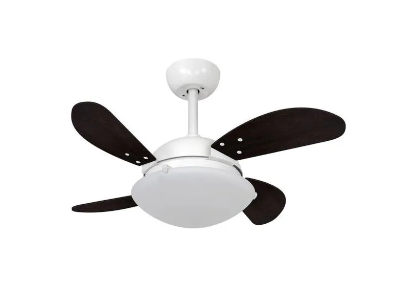 Ventilador De Teto Volare  Fosco Vd300 Mini Fly 4 Pás Tabaco - 