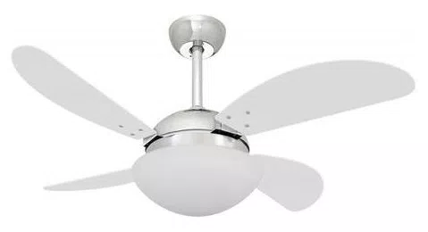 Ventilador De Teto Volare Vd42 Fly Cromo E  