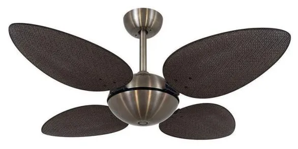 Ventilador Teto Volare Bronze Office 4 Pás Tabaco - 