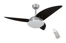 Ventilador Volare Class Tabaco  e Controle Remoto