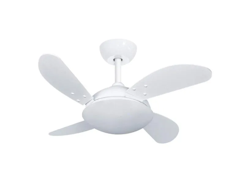 Ventilador De Teto 4 Pás E Luminária Volare Fly Mini Volare 