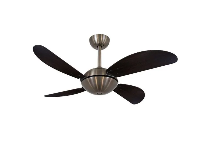 Ventilador De Teto Office 4 Pás Fly Volare  Bronze/Marrom