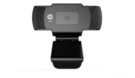 Câmera Webcam Hd 720p com Microfone Digital Embutido Hp W200