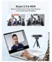 Webcam com microfone, 2021 DEPSTECH 1080P HD Webcam USB Computer Web Camera com Capa de Privacidade e Tripé, Plug and Play, Streaming Webcam para Desktop PC Video Conferencing, Teaching and Gaming