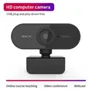 Webcam 1080p Full HD cmos Webcam alta Microfone Noise Reducer Auto Correção USB 360 graus Base giratória