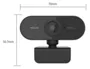 Webcam  Full Hd 1080p Usb Gira 360º Com Microfone A2 Cor: 