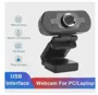 Webcam Microfone Câmera Full Hd 1080p Computador Plug & Play Microfone Embutido