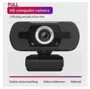 Webcam Microfone Câmera Full Hd 1080p Computador Plug & Play Microfone Embutido