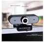 Webcam USB 12MP com foco manual Microfone embutido 720P Webcam USB 2.0 para jogos em tempo real, sem drive, com fio, webcam