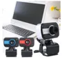 HD Clip USB Camera Webcam Microfone widescreen para videochamada na área de trabalho