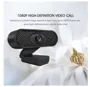 1080p HD Webcam Video Call Clip-on USB desktop online Câmera ensino a distância Estudar Video Chat Web Cam Para computador portátil Notebook Monitor de 1080P