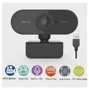 Webcam Usb Full Hd 1080p Mini Câmera C/ Microfone Visão 360º