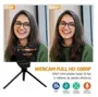 Webcam com Microfone para Usb 2K Conferência de Vídeo Hd