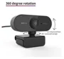 Webcam  Full Hd 1080p Usb Gira 360º Com Microfone A2 Cor: 