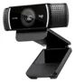 Logitech-webcam c922 pro com autofoco, faz vídeos, 1080p, full hd, com tripé