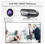 Webcam Usb 1080p Mini Câmera Pc Full Hd