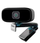 Webcam Full HD 1080P Foco Automático Rotação 360 Microfone USB 2.0  Multilaser - WC052