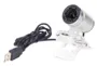 USB 2.0 12 Megapixel HD Camera Web Cam com mic Clip-on de 360 graus para a área de trabalho Skype pc computador portátil Transparente