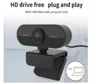 Webcam Full Hd 1080P Usb Mini Com Microfone - Plug And Play