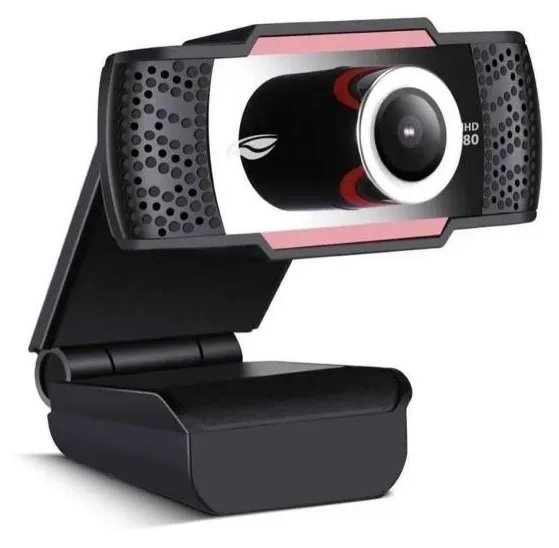 Câmera Webcam Fullhd 1080p C3tech Usb Usb 2.0 Wb-100bk