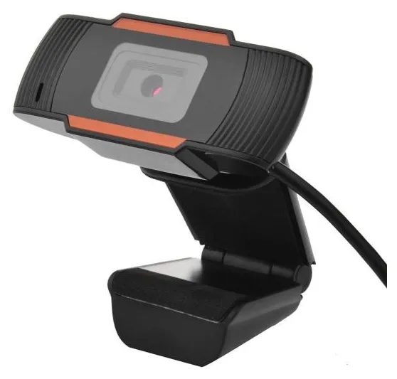 Webcam Conferência Cam HD Video Webcam Clip-on Camera com microfone para Notebook Laptop monitor 