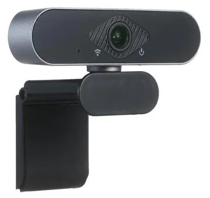 USB Webcam 1920 * 1080p HD 30 fps pc Computadores Câmeras Drive-Livre Desktop / Laptop Camera com microfone para cursos on-line de ensino Live Streaming Video Chat Videoconferência Compatível com Windows / Linux Android Prata /