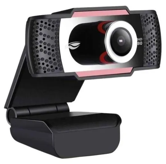 Câmera Webcam Fullhd 1080P C3Tech Usb 2.0 Wb-100Bk