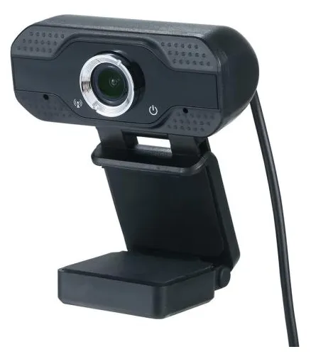 USB Webcam HD 1080p 30fps desktop Clip-On pc Camera Laptop com cancelamento de ruído microfone para Cursos Videoconferência ao vivo online de gravação Compatível com Windows 2000 / xp / 7/8/10 / Vista (32 bits) / Android TV 