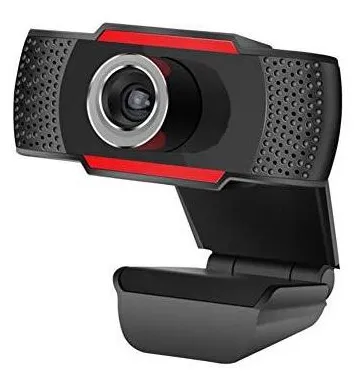 Webcam com microfone, Webcam 480/720/1080P Câmera USB para computador, Chamada e gravação de vídeo, Câmera de fluxo contínuo com tripé