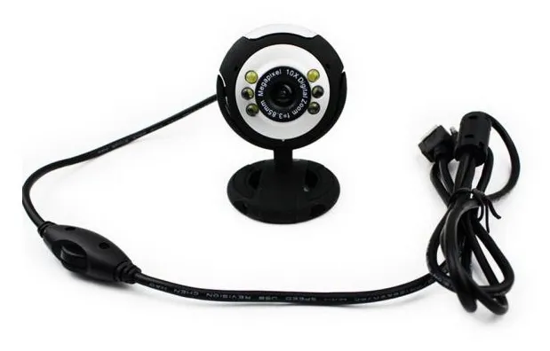 HD Webcam USB câmera de gravação de vídeo Câmara Web Drive-livre Webcams Para pc