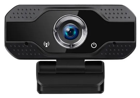 Webcam Computador pc Câmera Web 1080P com microfone para transmissão de vídeo ao vivo