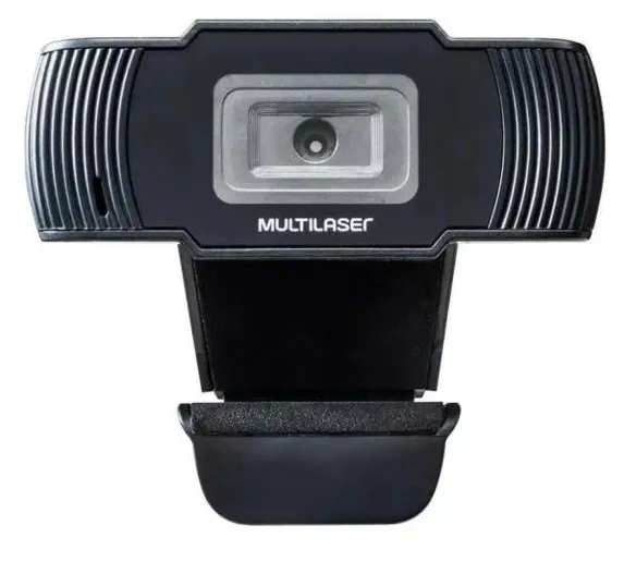 Webcam Para Computador Office Hd 720P Multilaser Ac339 Usb