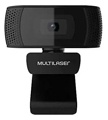 Webcam Full HD 1080P 4K Microfone USB  Multilaser - WC050