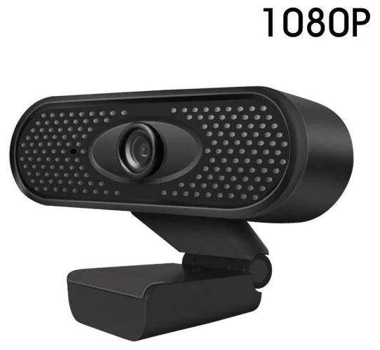 1080p HD Webcam Video Call Clip-on USB desktop online Câmera ensino a distância Estudar Video Chat Web Cam Para computador portátil Notebook Monitor de 1080P