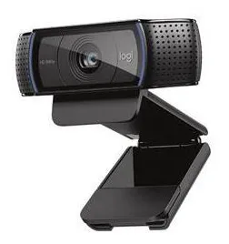 Webcam Full Hd C920 Pro Logitech Microfone Computador Usb