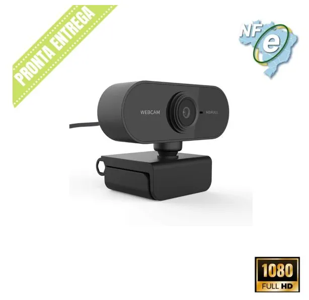 Webcam para Notebook Pc Live c/ Microfone Envio Imediato NF