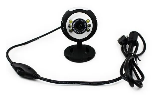 HD Webcams Câmera USB Gravação de Vídeo Câmera da Web Webcams sem drive para pc