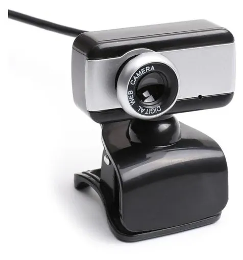 Câmera Web Com Webcam De Gravação De Vídeo 640x480 USB 2.0 Com Microfone Para Computador Desktop PC