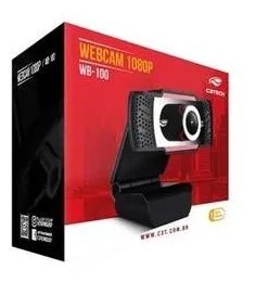 Webcam FULL HD 1080P WB-100BK C3 TECH